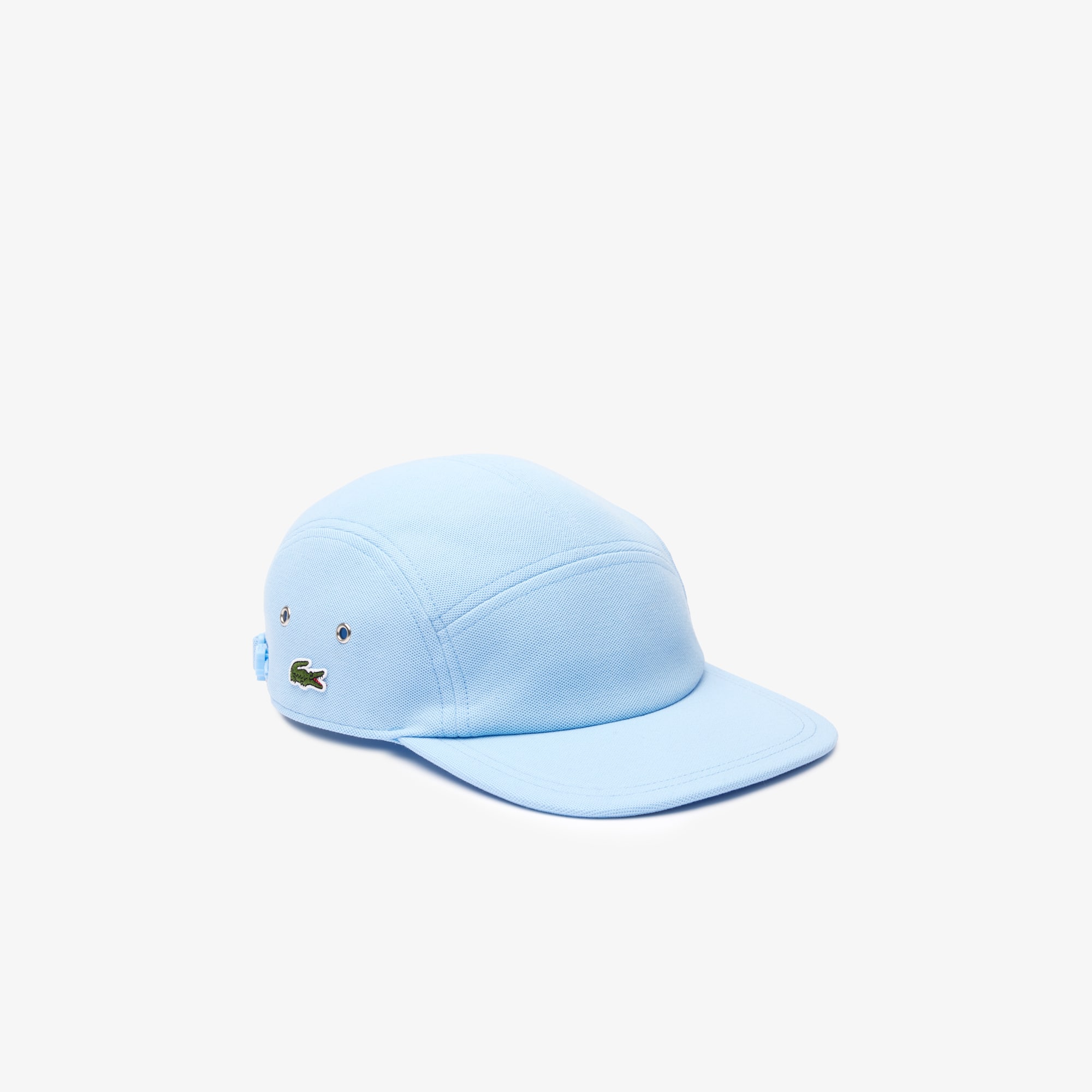 Casquette Girolle unisexe unie Lacoste en piqué de coton biologique Chapeaux & Casquettes - Bleu - Lacoste - Unisex