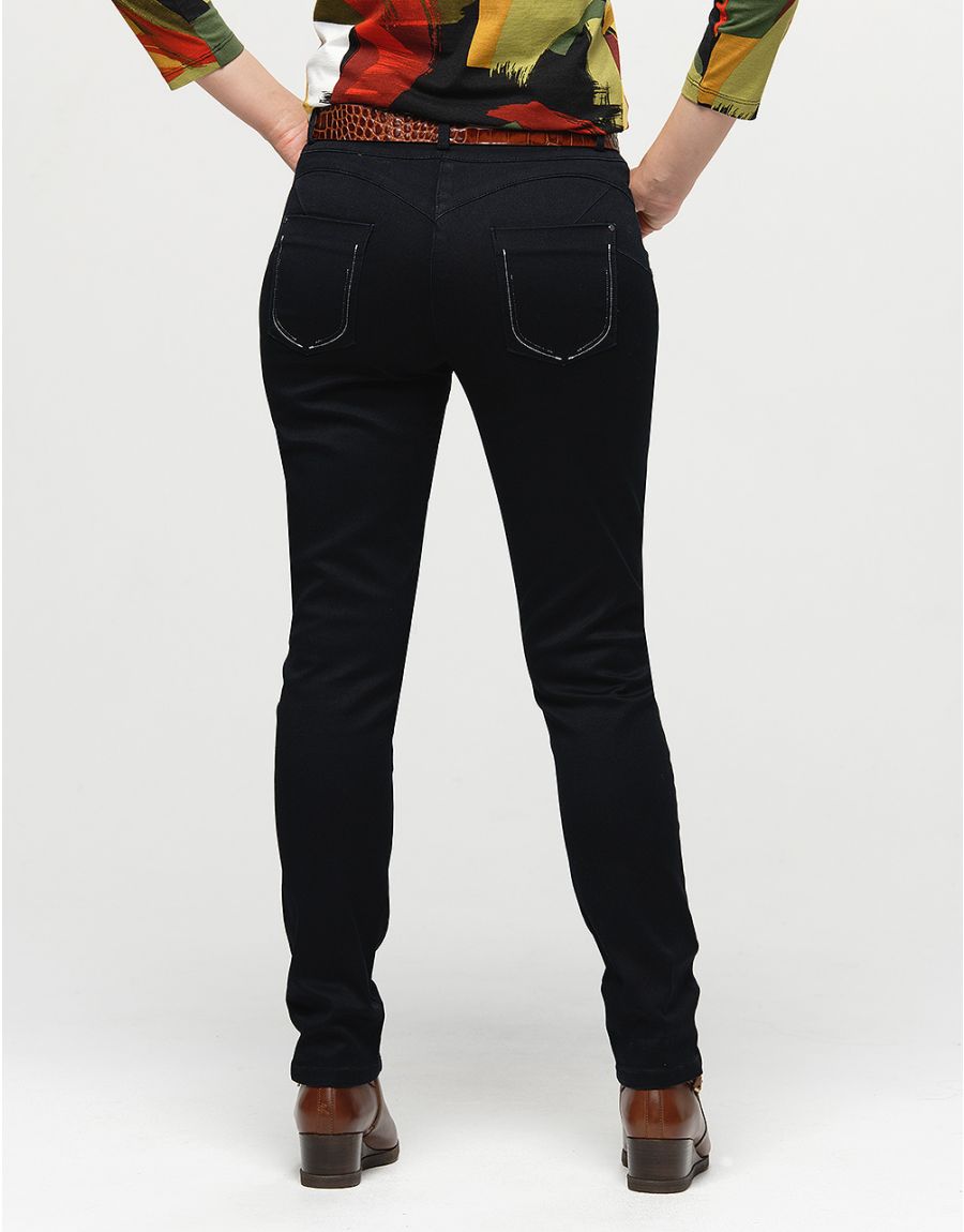 Jean chic 5 poches noir
