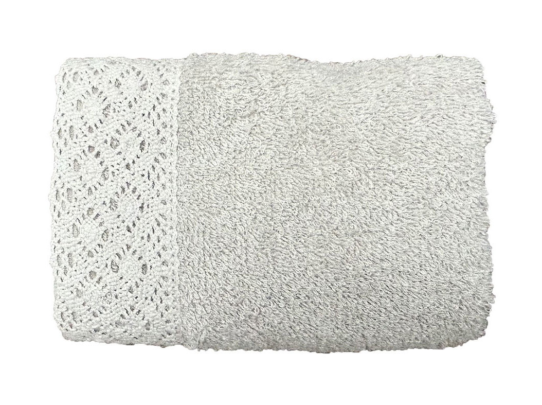TOALHETE TURCO MY HOME BEIGE 30X50 CM