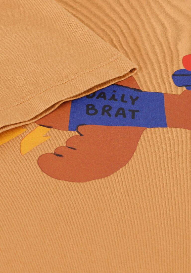 DAILY BRAT bruine daily brat t-shirt flying wabler t-shirt