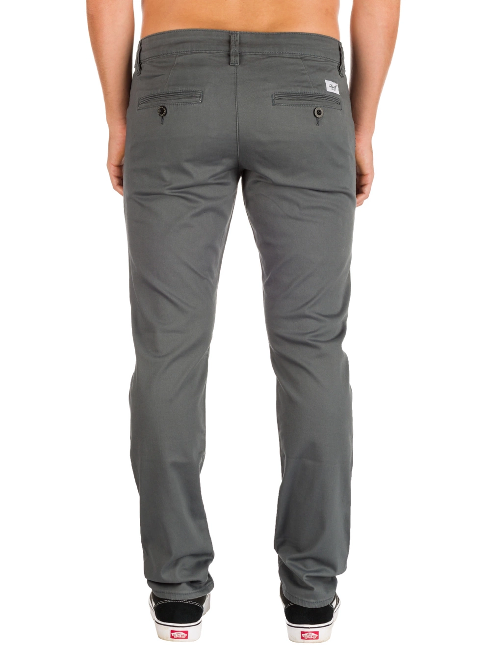 REELL Flex Tapered Chino Pants graphite grey
