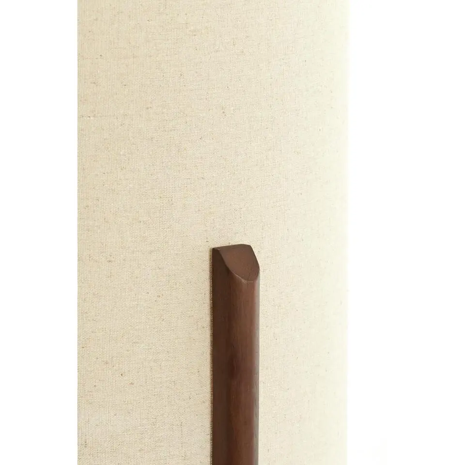 Tafellamp Litto - Donkerbruin - Ø28cm