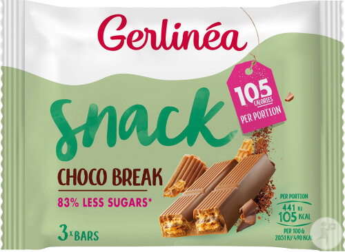Gerlinéa Snack Choco Break 3x21,5g