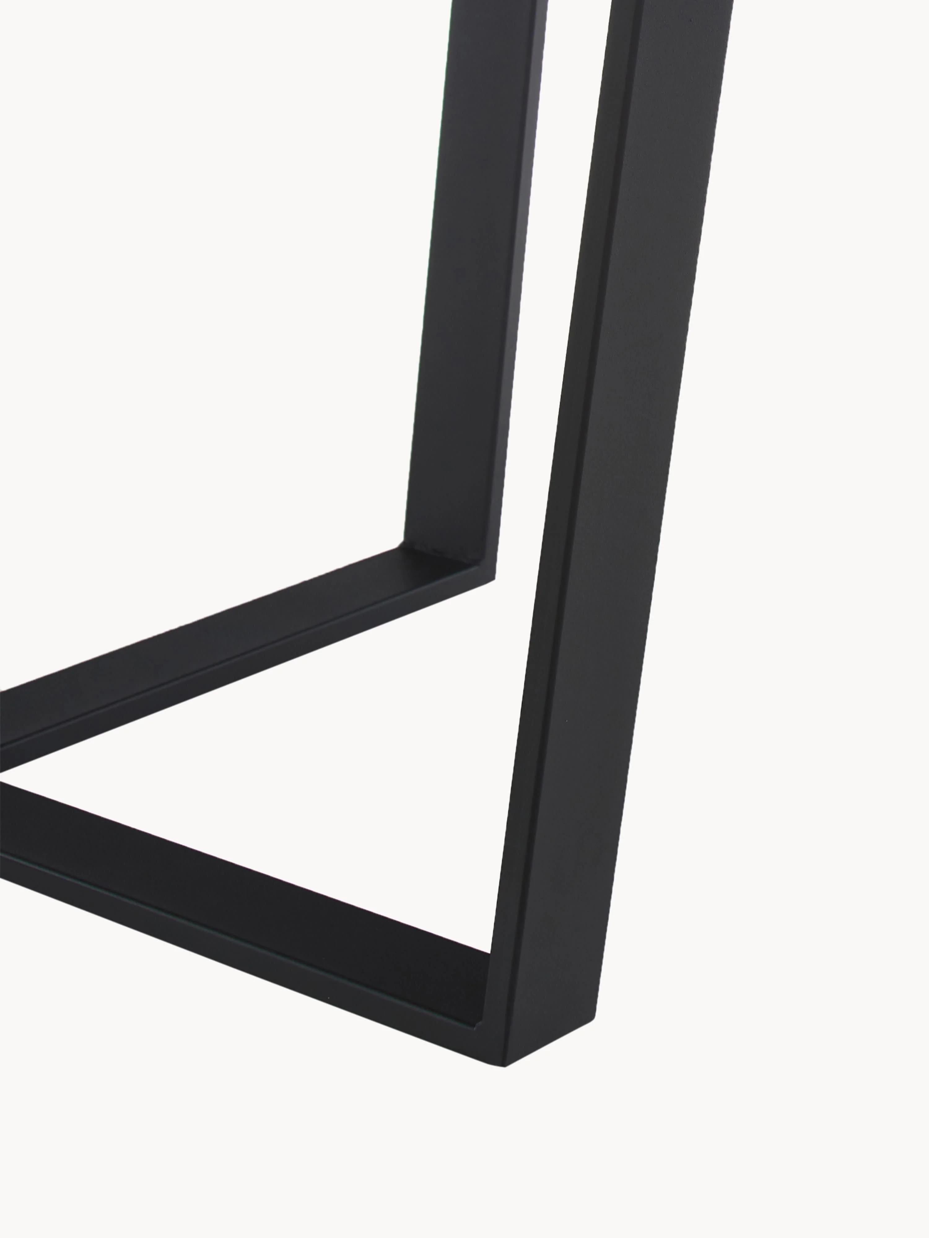 Ronde eettafel Amble met tafelblad in marmerlook, Ø 110 cm