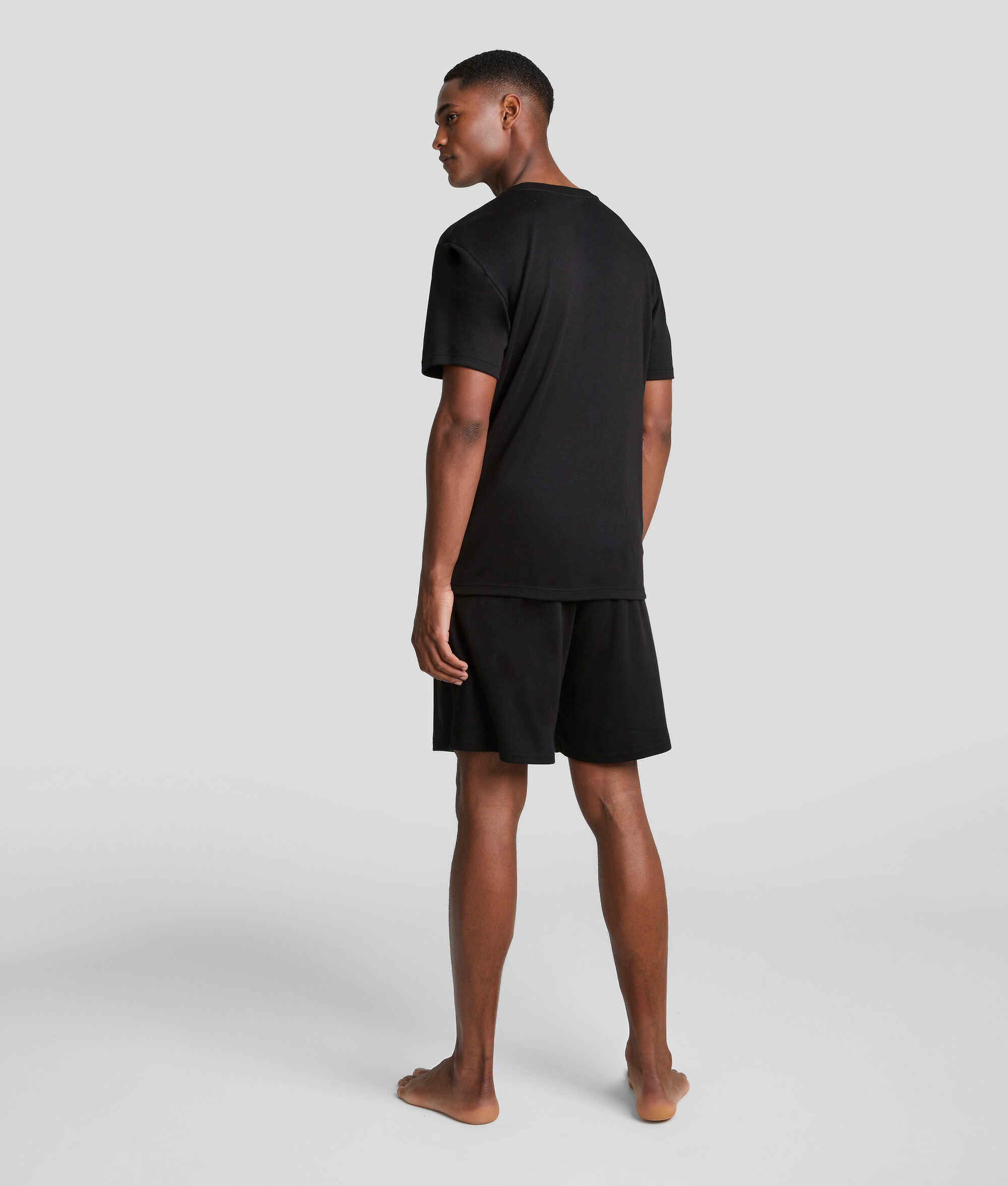 ENSEMBLE SHORT ET T-SHIRT DE PYJAMA AVEC LOGO KARL
