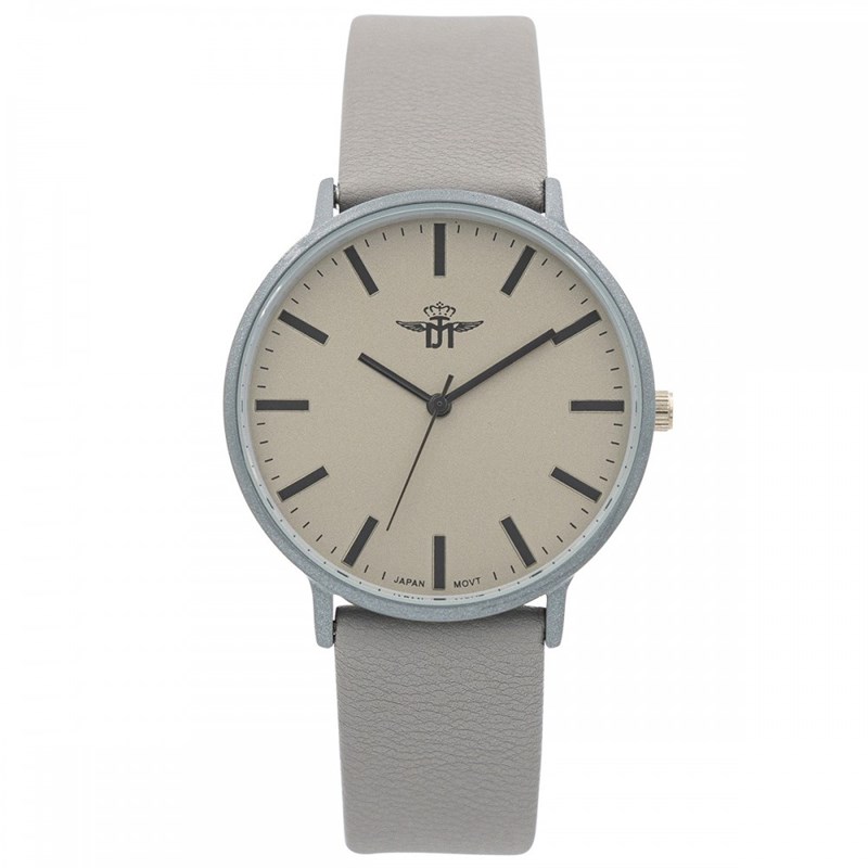 Montre Femme M. JOHN bracelet Cuir Gris