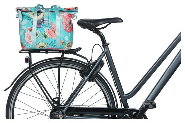 Sac à Main et Sacoche de Vélo Basil Bloom Field MIK-KF-hook 11L Bleu