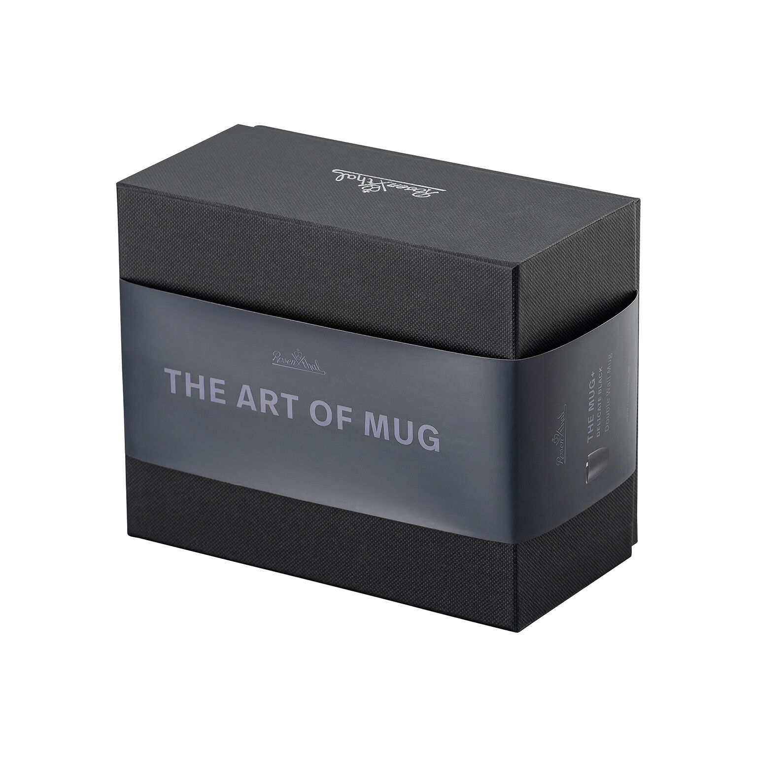the mug+ Delicate Black Becher doppelwandig
