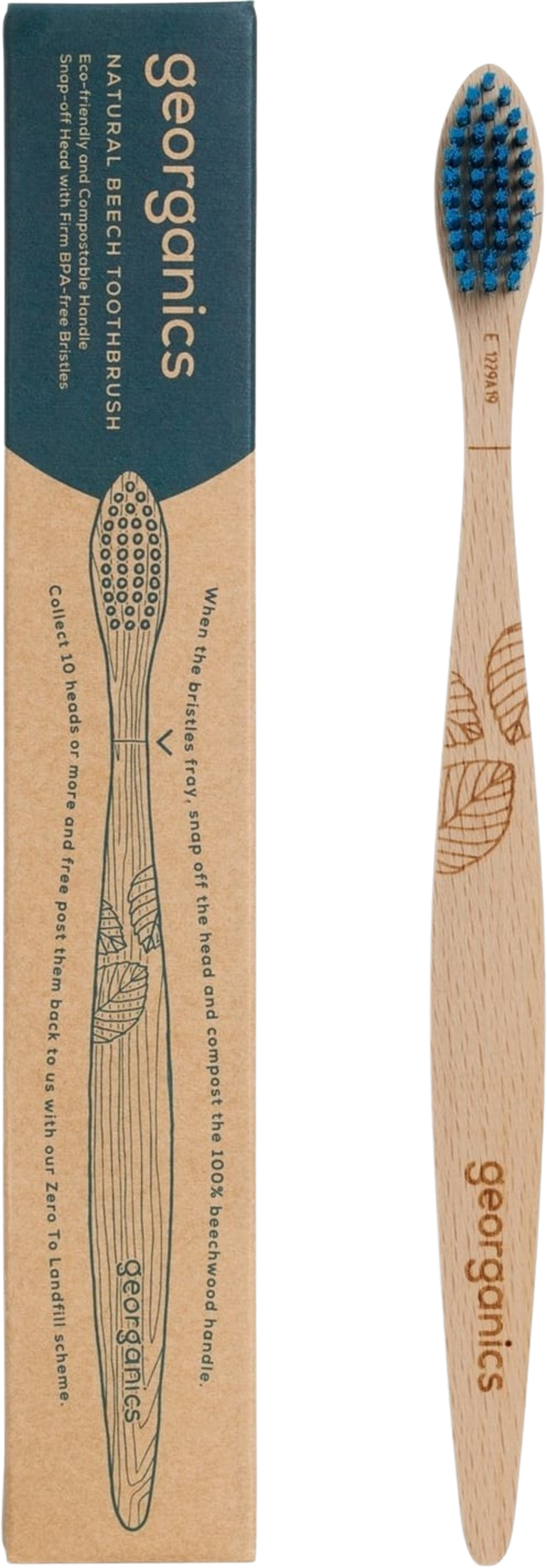 georganics  Beechwood Toothbrush Firm