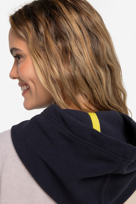 Hoodie, Fleece, Colorblocking, Kapuze, Langarm, OEKO-TEX