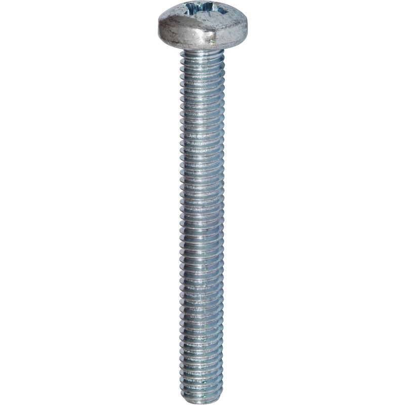 Metaalschroeven bolkop M6x50mm PZ