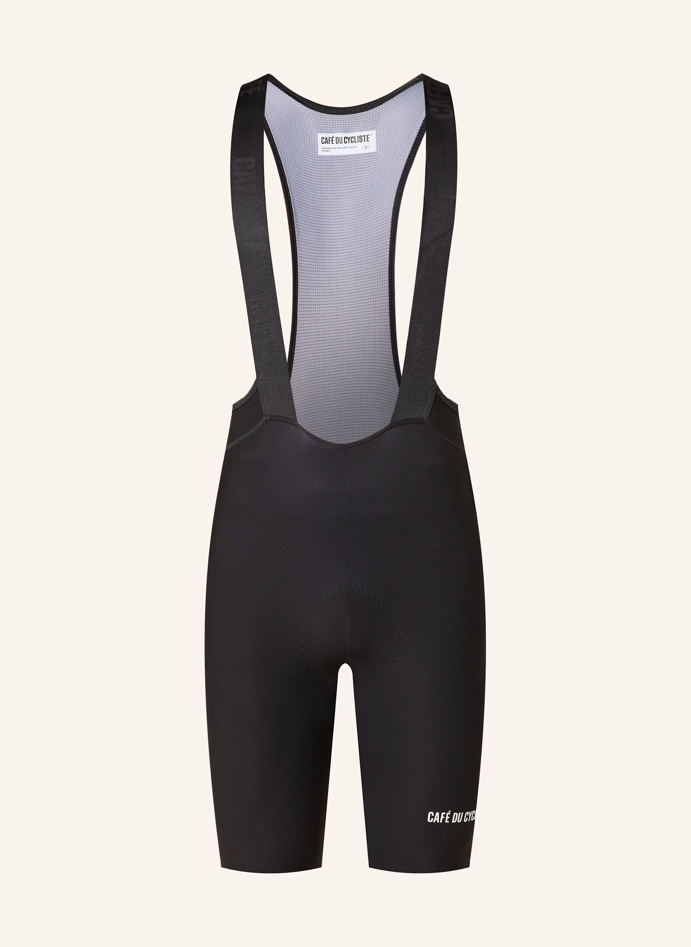 CAFÉ DU CYCLISTE Radhose mit Trägern und gepolstertem Einsatz MARINETTE