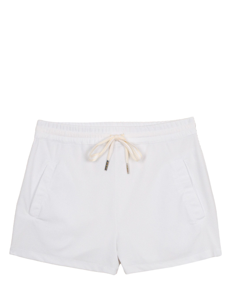 HBT SHORT JIM ÉPONGE FEMME BLANC