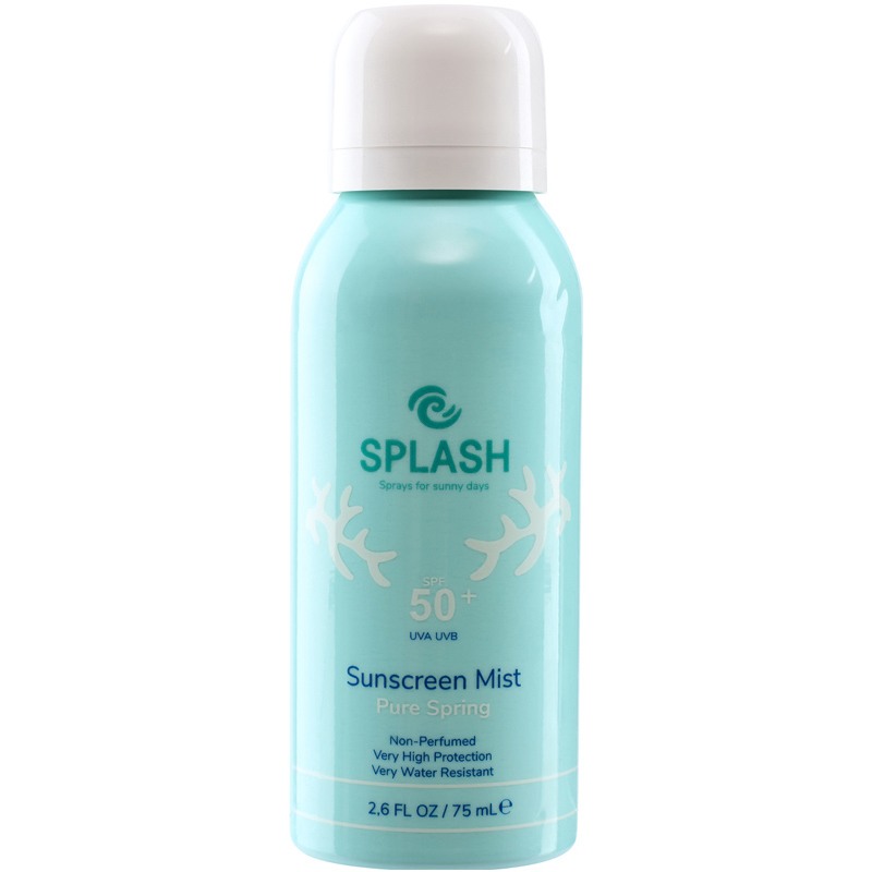 Splash Pure Spring Non-Perfumed Sunscreen Mist SPF 50+ - 75 ml