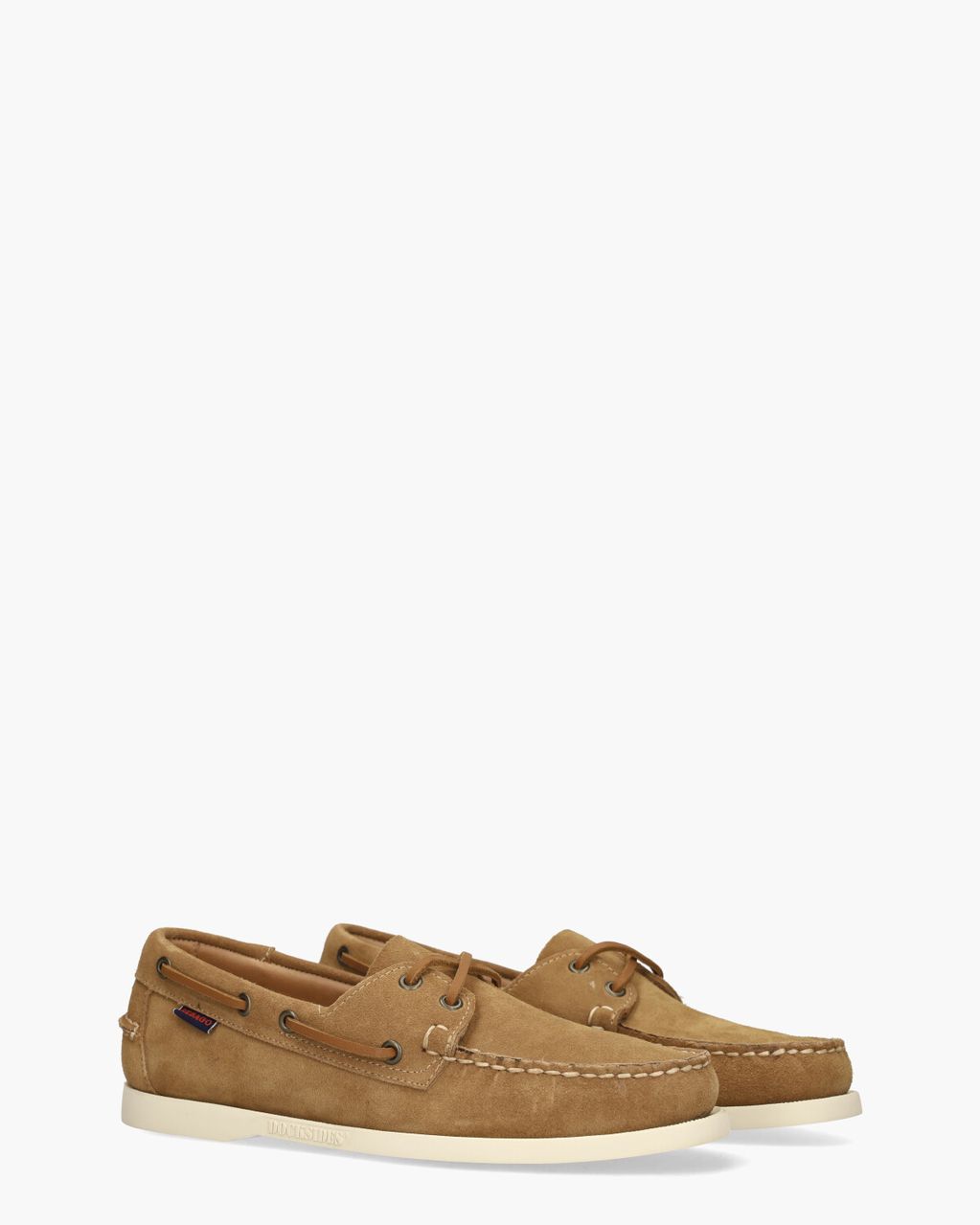 Sebago Docksides Portland Flesh Out Cognac Herenloafers