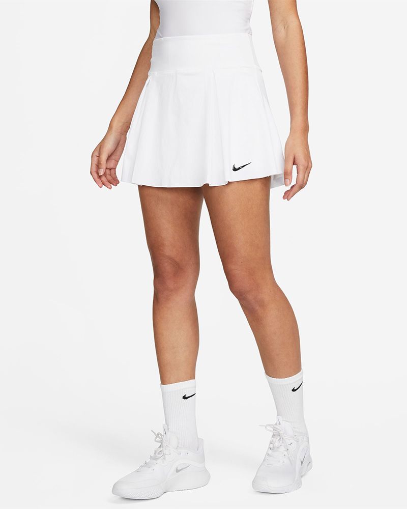 Jupe de tennis Nike Advantage Blanc pour femme