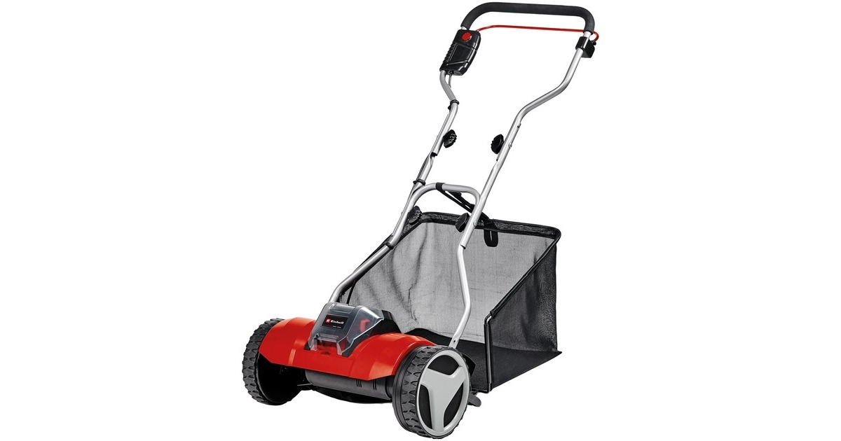 EINHELLAccu Kooimesmaaier GE-HM 18/38 Li-Solo kooimaaier  (Rood/zwart, Accu en oplader niet inbegrepen)