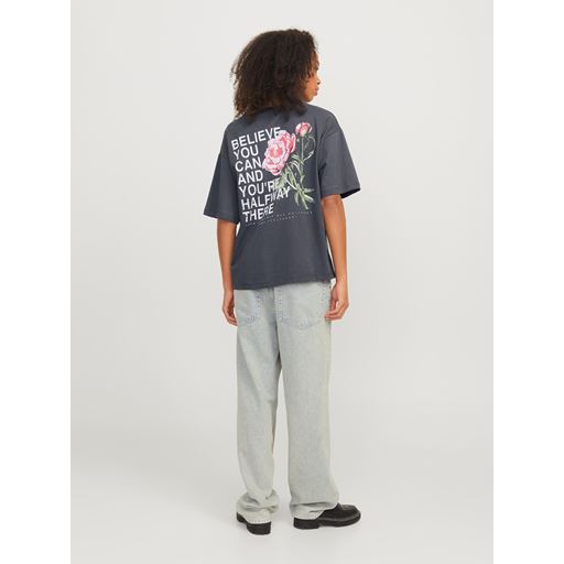 JJXX Sandra Loose T-shirt, Asphalt, XL