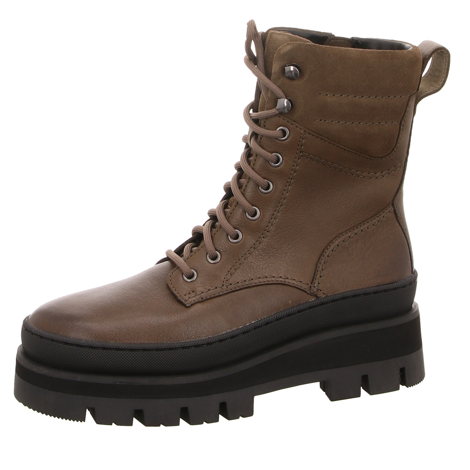 Clarks Schnürstiefel grün