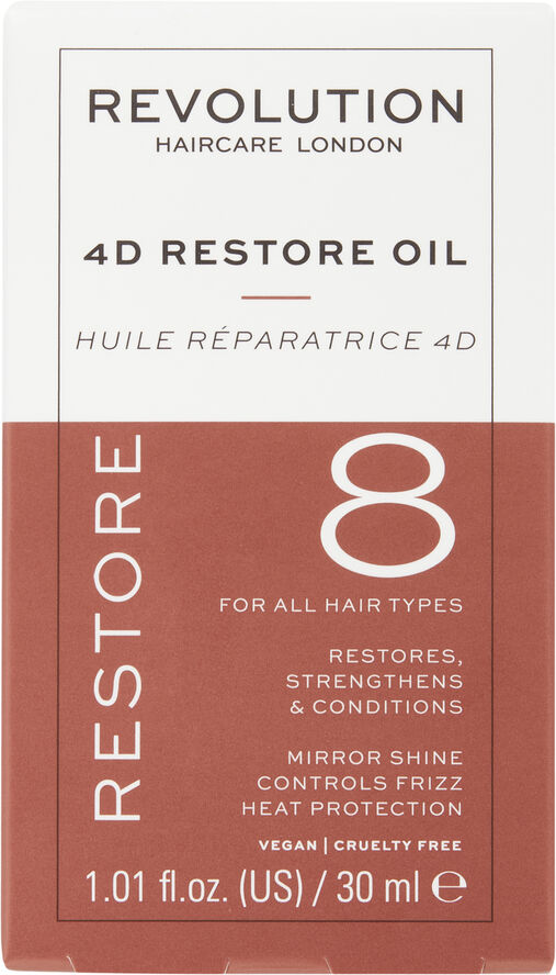 Revolution Revolution Haircare 8 4D Restore Oil