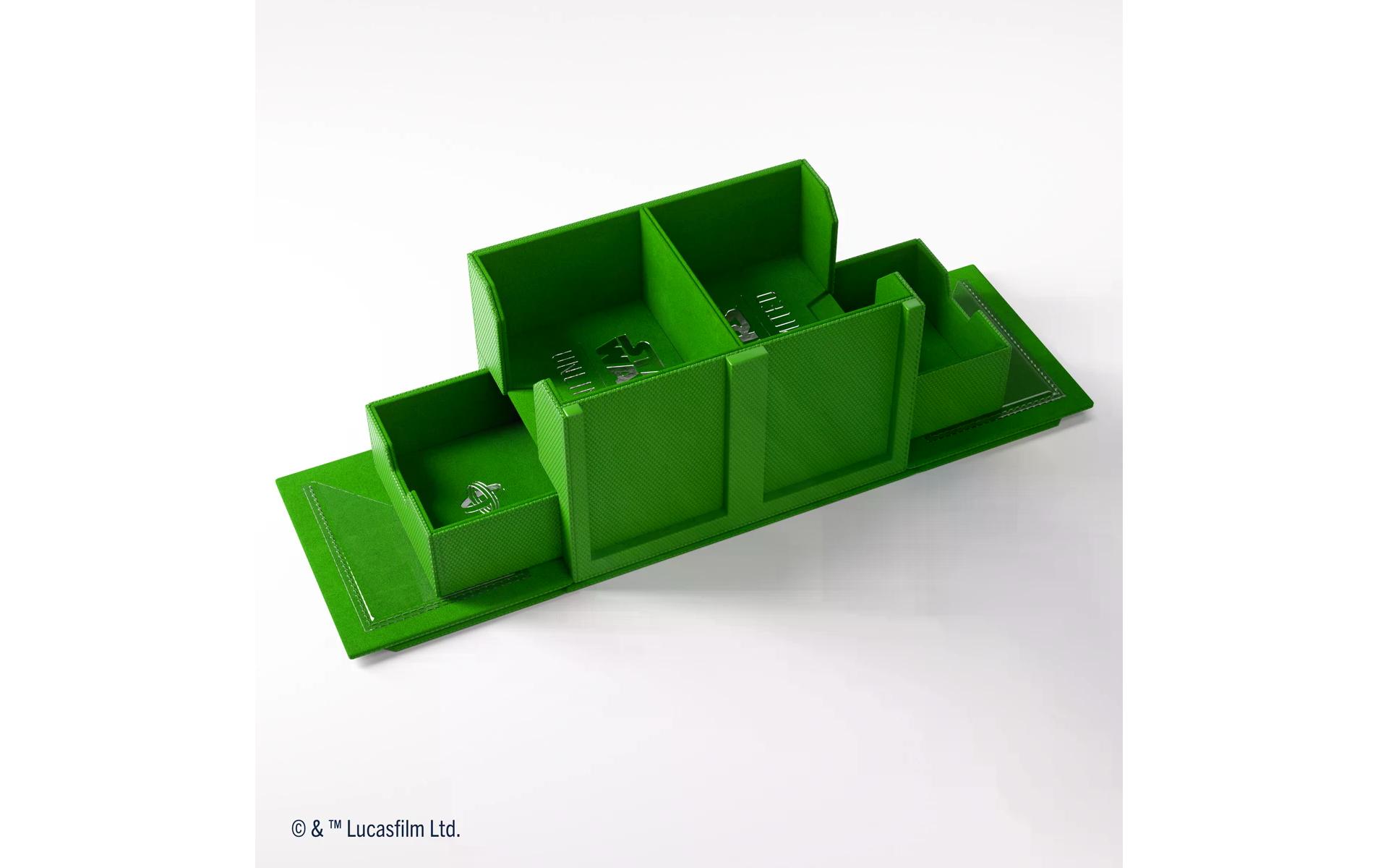 Kartenbox Star Wars: Unlimited Double Deck Pod grünZweiseitige Premium-Deckbox