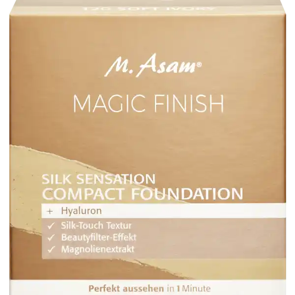 MAGIC FINISH Silk Sensation Compact Foundation - 120 soft ivory