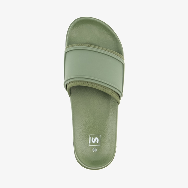 Heren badslippers groen