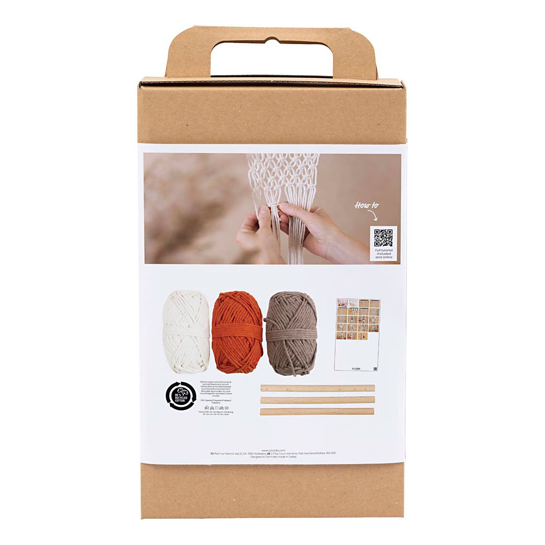Hobbyset Macrame Bloemenhanger