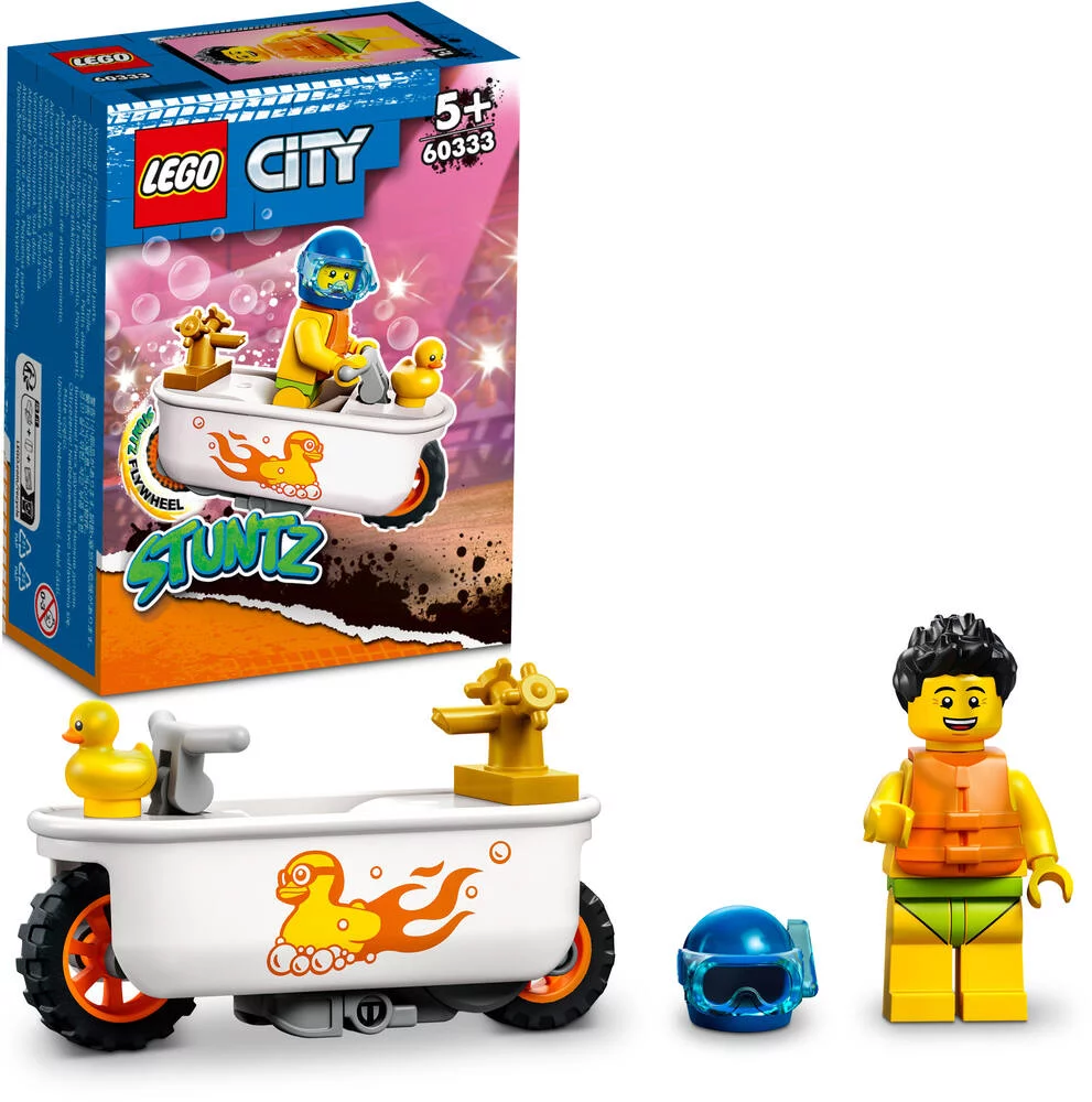 LEGO®CITY 60333 - LA MOTO DE CASCADE BAIGNOIRE