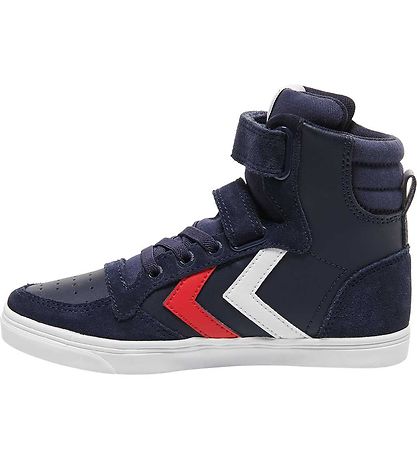 Hummel Støvler - Slimmer Stadil Leather High Jr. - Peacoat