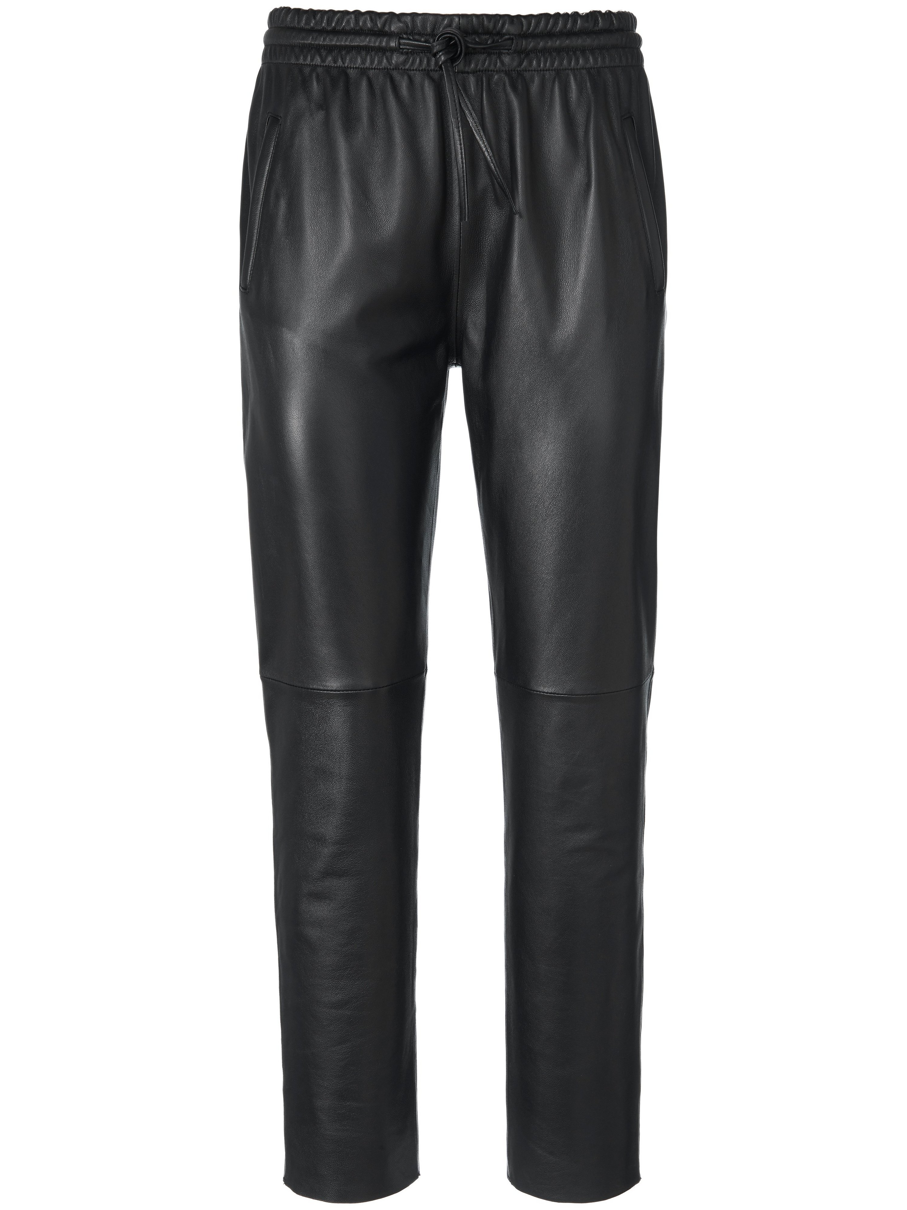 Knöchellange Lederhose