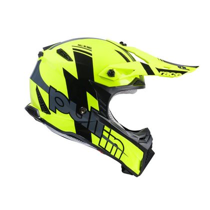 Casque cross Pull-in RACE 2024 - Jaune