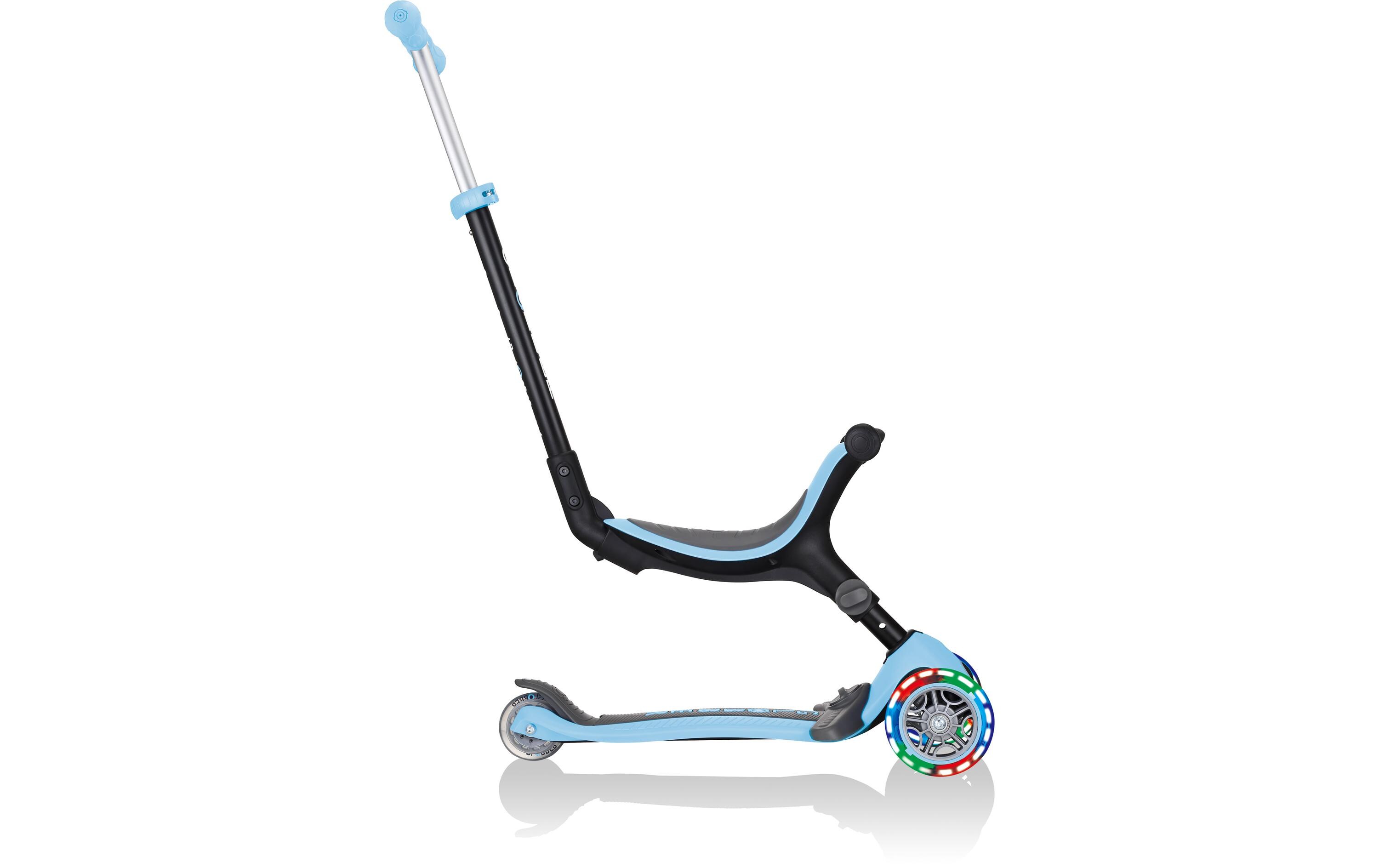 Scooter GO UP Foldable Plus Lights, Pastel Blau<br>Scooter