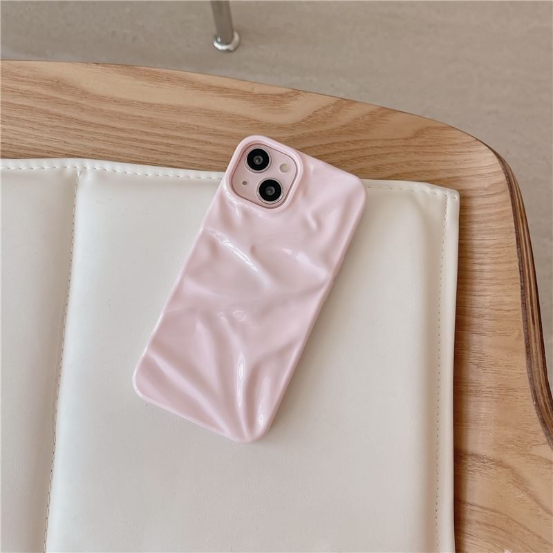 Edgin - Gestructureerd telefoonhoesje - iPhone 16 Pro Max / 16 Pro / 16 Plus / 16 / 15 Pro Max / 15 Pro / 15 Plus / 15 / 14 Pro Max / 14 Pro / 14 Plus / 14 / 13 Pro Max / 13 Pro / 13