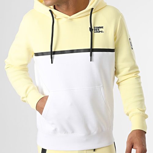 Ensemble De Survetement Candy Jaune Blanc