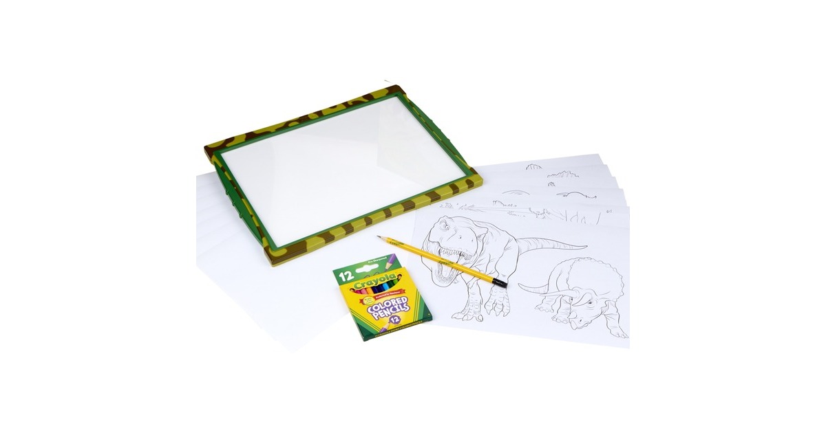CrayolaLight Up Tracing Pad Dinosaur Tekenen