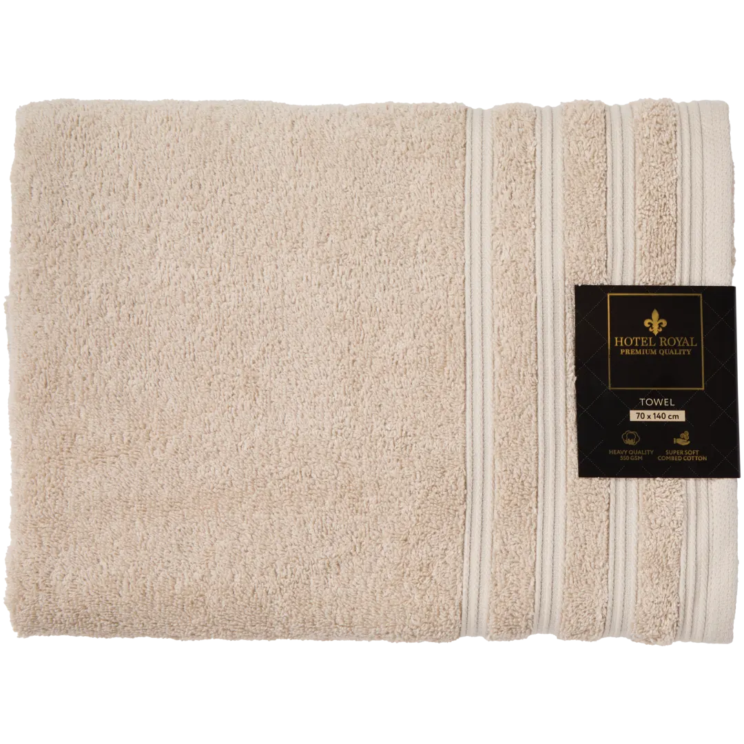 Serviette Hotel Royal Beige
