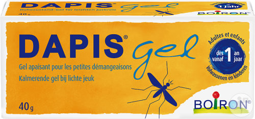 Boiron Dapis Gel Apaisant Pour Les Petites Démangeaisons Adultes Et Enfants Dès 1 An Tube 40g