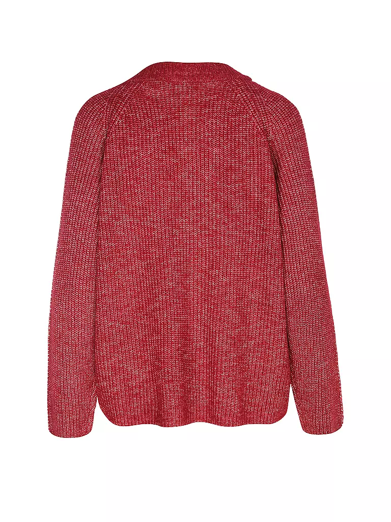 S.OLIVER Strickjacke rot