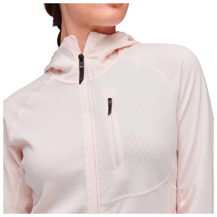 Black Diamond W Coefficient Hoody Hoody Ice Pink