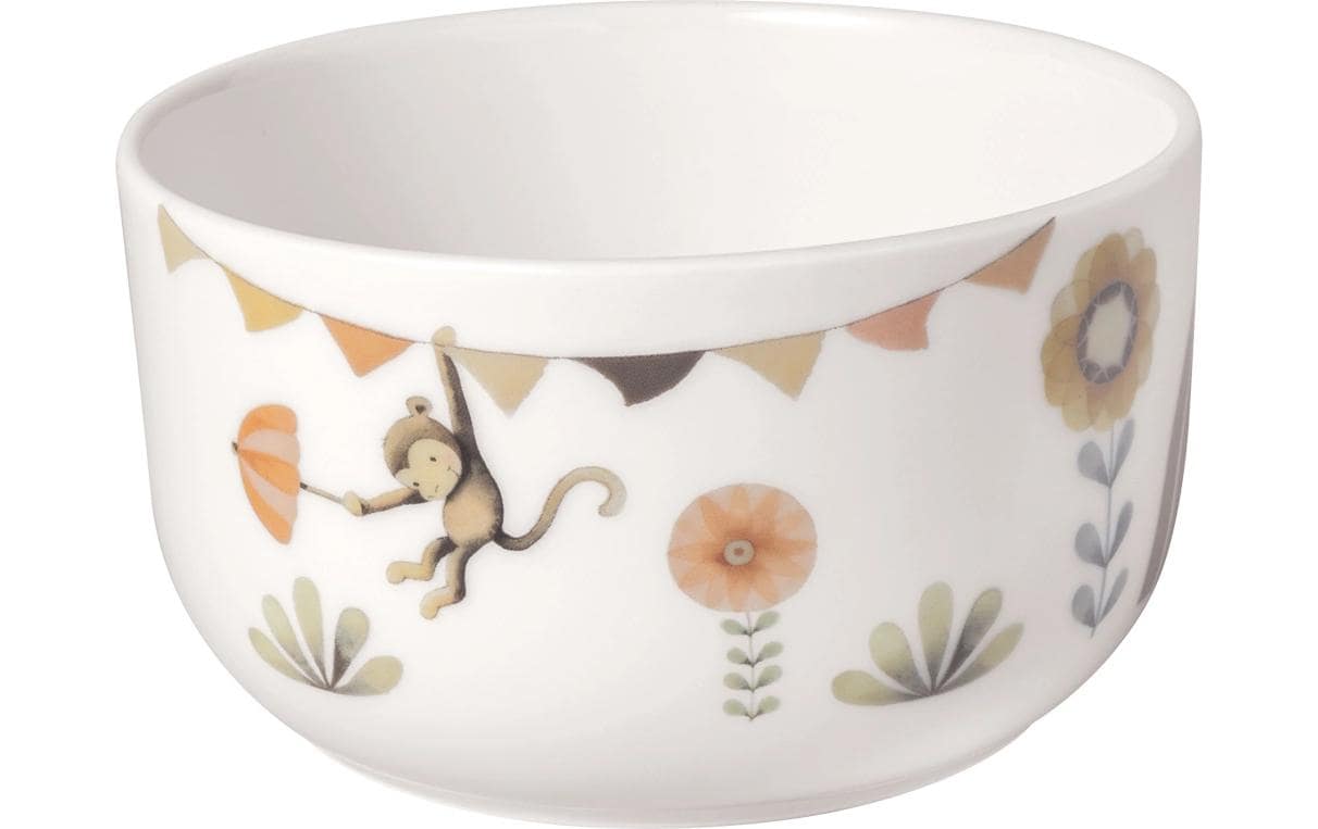 Kinderschale Roar Lion 440 ml, 6 Stück, Hellorange<br>Kinderschale für Müsli