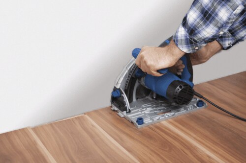 Scheppach PL55 Tauchsäge mit Führungsschiene