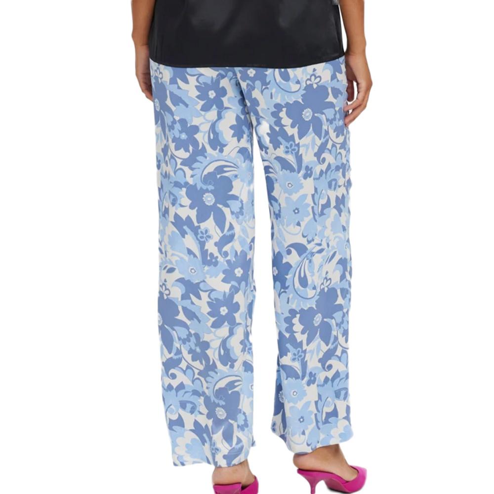 Vero Moda Maternity Pantalon Imprimé Bleu/Blanc Femme Vero Moda Marternity Mulla