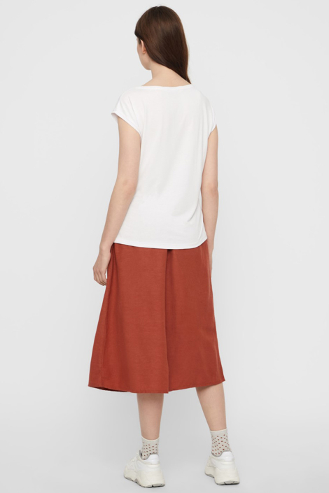 Pieces witte dames t-shirt