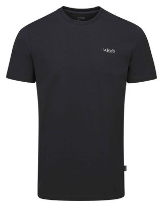 T-Shirt Rab Basecamp 3 Peak Noir