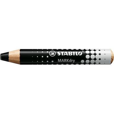 STABILO MARKdry - Crayon marqueur - noir