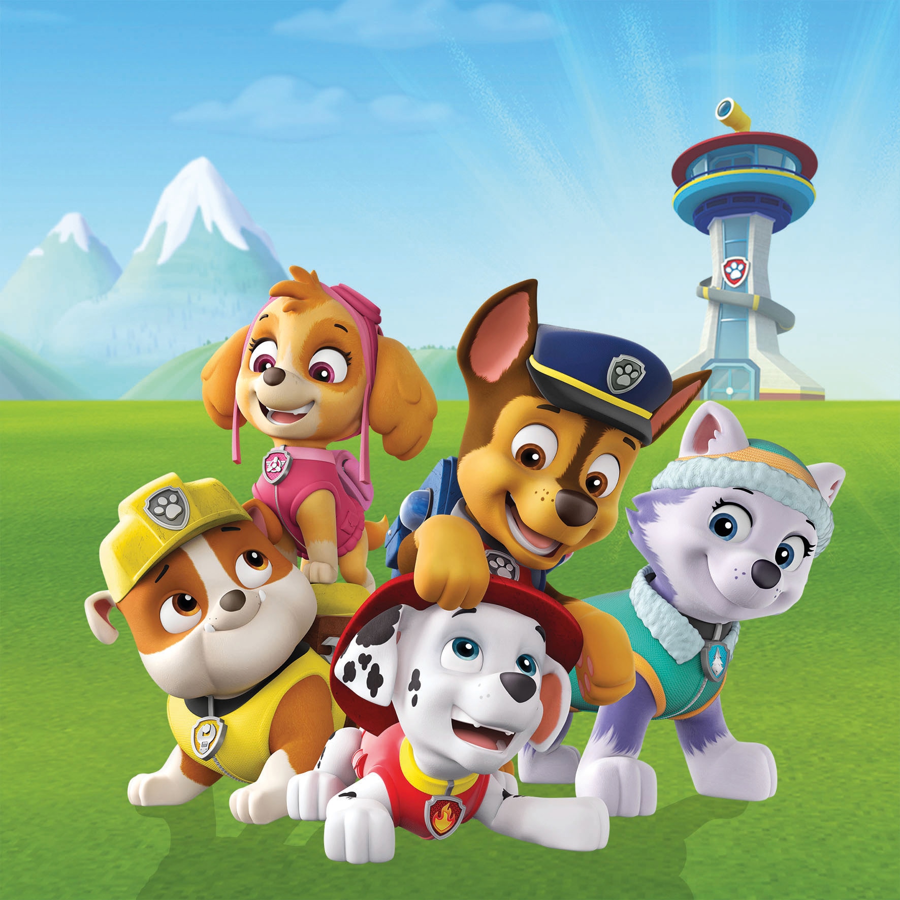 Bönninghoff Leinwandbild »Paw Patrol« Filmfiguren 1 Stk. tlg. BxH: 35x35 cm
