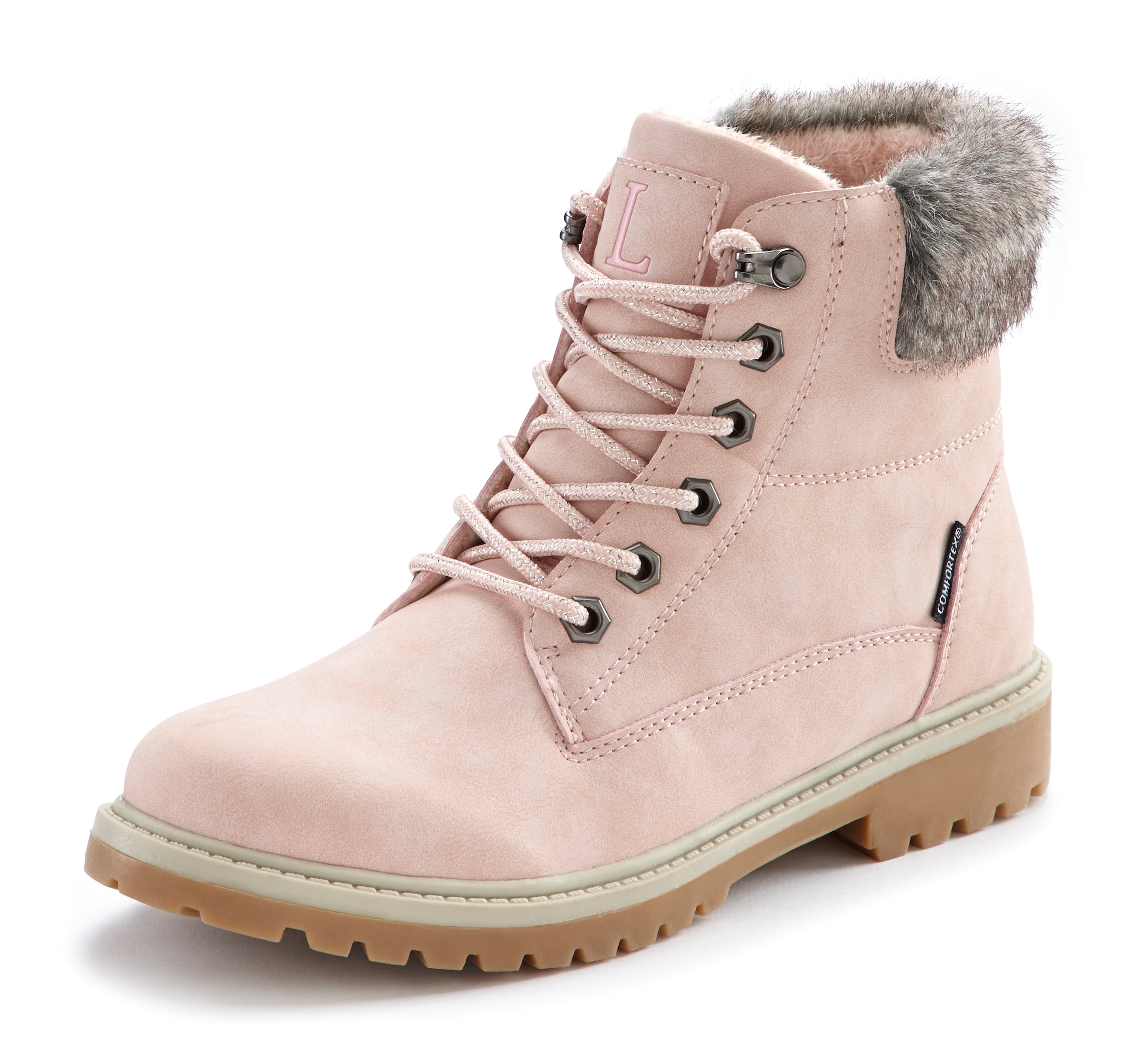 LASCANA Stiefelette  wind- & wasserabweisend,Winterboots, Outdoorstiefel, Winterstiefelette