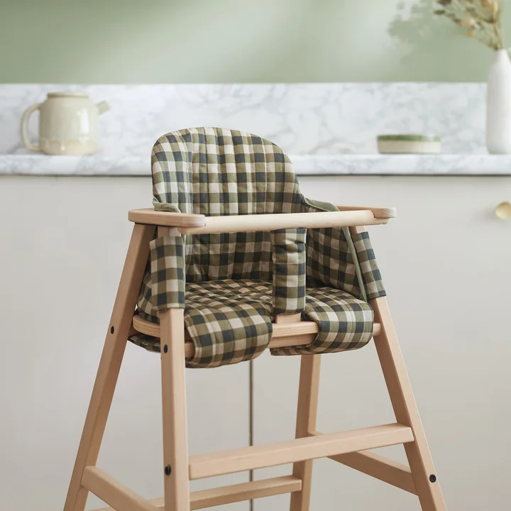 Nobodinoz - Kissen für Growing Green Kinderstuhl, sienna brown