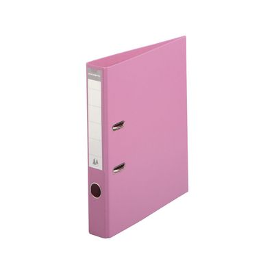 Exacompta - Classeur à levier - Dos 50 mm - A4 - pour 400 feuilles - rose